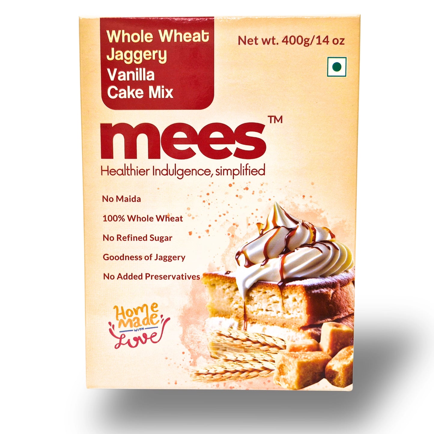 Whole Wheat Jaggery Vanilla Cake Mix 400g