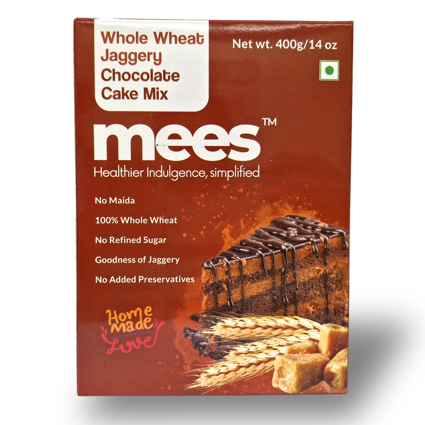 Whole Wheat Jaggery Chocolate Cake Mix 400 g